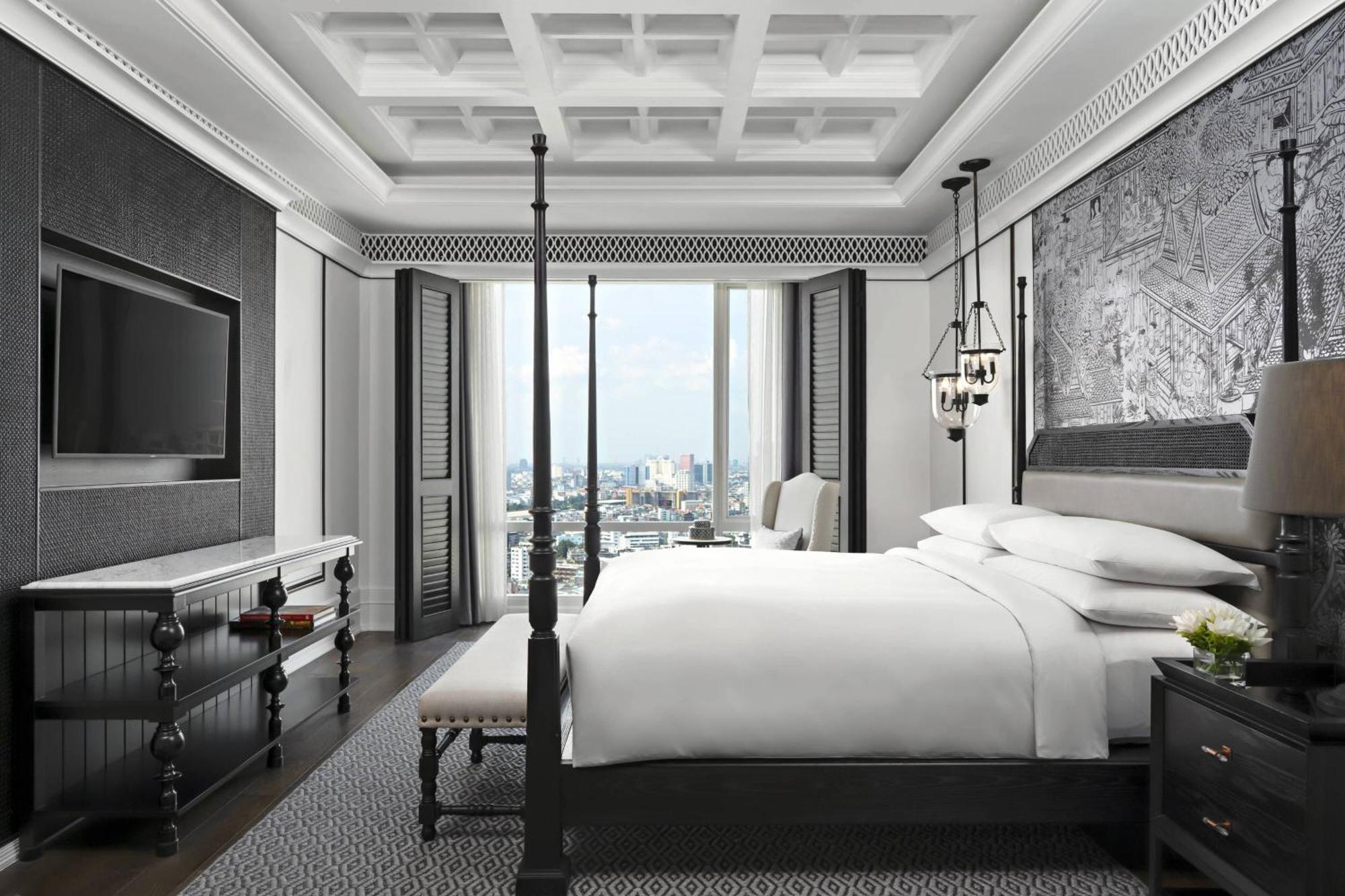 Bangkok Marriott Hotel The Surawongse Zewnętrze zdjęcie A bedroom at The St. Regis Mumbai